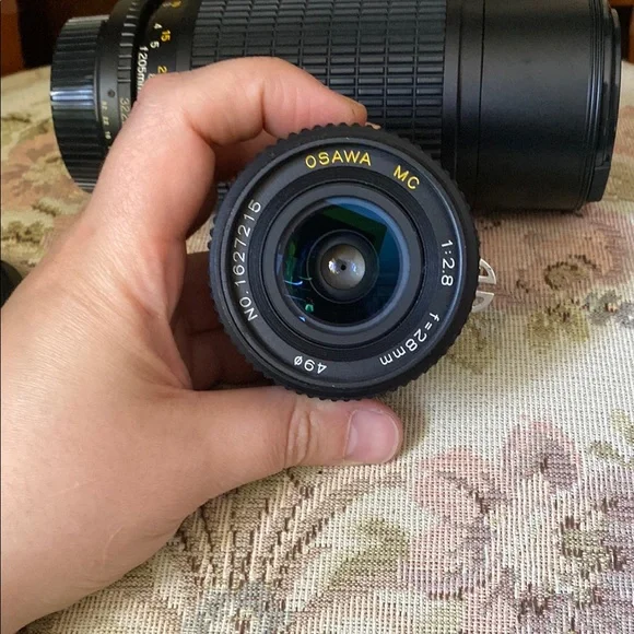 Black Camera Lens Set - Picture 2 of 6